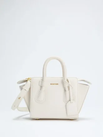 Merava leren mini-tas