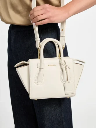 Merava leren mini-tas