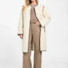 Mia Sherpa midi-jas