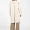Mia Sherpa midi-jas