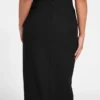 Midi-rok met Dalia-knopen Midi-rok met Dalia-knopen