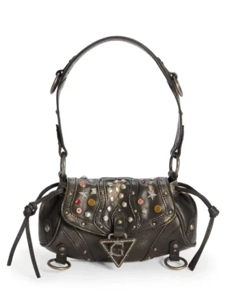 Mini Claudia leren tas