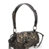 Mini Claudia leren tas