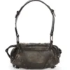 Mini Claudia leren tas