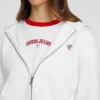 Mini-patch sweatshirt met rits