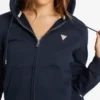 Mini-patch sweatshirt met rits