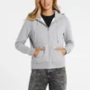 Mini-patch sweatshirt met rits