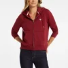 Mini-patch sweatshirt met rits