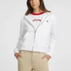 Mini-patch sweatshirt met rits