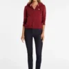 Mini-patch sweatshirt met rits