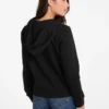 Mini-patch sweatshirt met rits