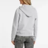Mini-patch sweatshirt met rits