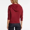 Mini-patch sweatshirt met rits