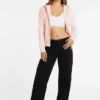Mini-patch sweatshirt met rits