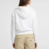 Mini-patch sweatshirt met rits