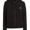 Mini-patch sweatshirt met rits