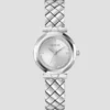 Mini zilverkleurig analoog horloge Mini zilverkleurig analoog horloge