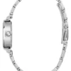 Mini zilverkleurig analoog horloge Mini zilverkleurig analoog horloge