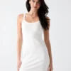 Minijurk van viscose-mix Minijurk van viscose-mix