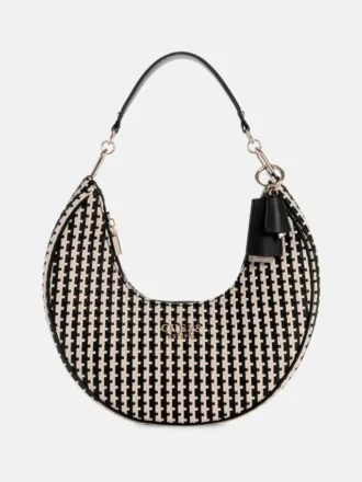 Mirema geweven hobo-schoudertas