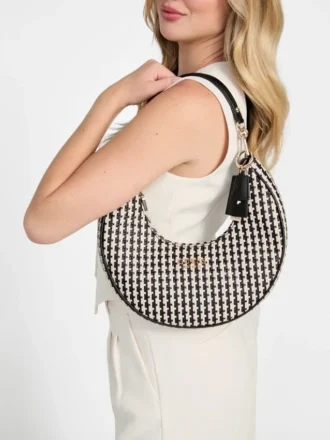 Mirema geweven hobo-schoudertas