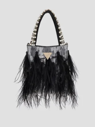 Misae Mini-shopper met pailletten