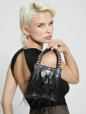 Misae Mini-shopper met pailletten