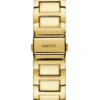 Multifunctioneel horloge in goudkleur met strass Multifunctioneel horloge in goudkleur met strass