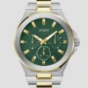 Multifunctioneel horloge in meerdere tinten en groen Multifunctioneel horloge in meerdere tinten en groen