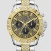Multifunctioneel horloge in meerdere tinten met strass-steentjes Multifunctioneel horloge in meerdere tinten met strass-steentjes