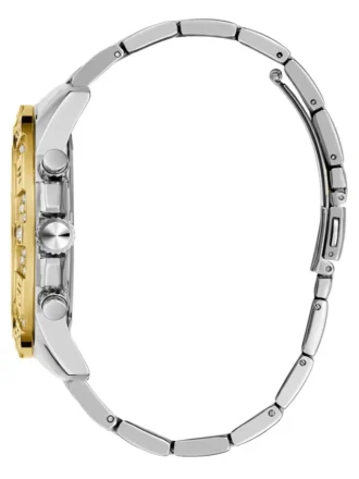 Multifunctioneel horloge in meerdere tinten met strass-steentjes