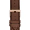 Multifunctioneel horloge met bruin leer Multifunctioneel horloge met bruin leer