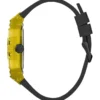 Multifunctioneel horloge met geel open wijzerplaat