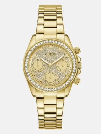 Multifunctioneel horloge van roestvrij staal met glas