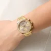 Multifunctioneel horloge van roestvrij staal met glas Multifunctioneel horloge van roestvrij staal met glas