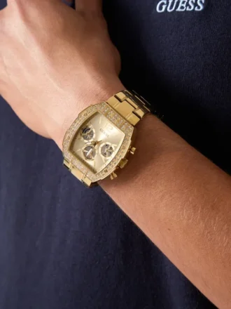 Multifunctioneel roestvrijstalen horloge 41,5 mm