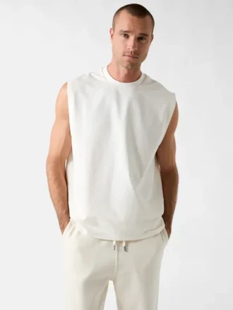 Muscle T-shirt met ronde hals