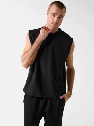 Muscle T-shirt met ronde hals