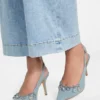 Naska Charm Denim Sling-Back Hakken