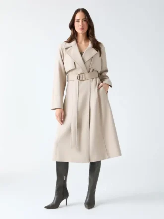 Natalie lange trenchcoat