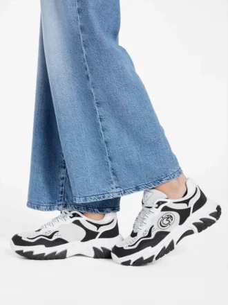 Nennzo veterschoenen met dikke zool