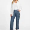 Nessi denim cargobroek