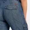 Nessi denim cargobroek