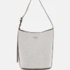 Nicolette canvas grote bucket bag
