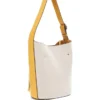 Nicolette canvas grote bucket bag