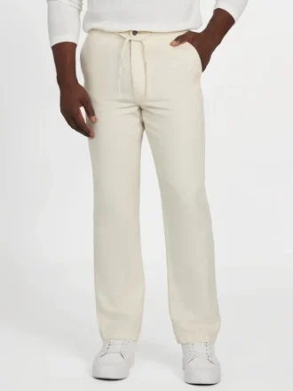 Nolan linnen-katoenen twill broek