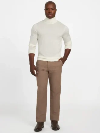 Nolan linnen-katoenen twill broek