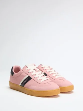 Nolinas sneakers van imitatiesuède