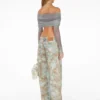 Off-The-Shoulder Crop Top