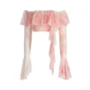 Off-The-Shoulder kanten top